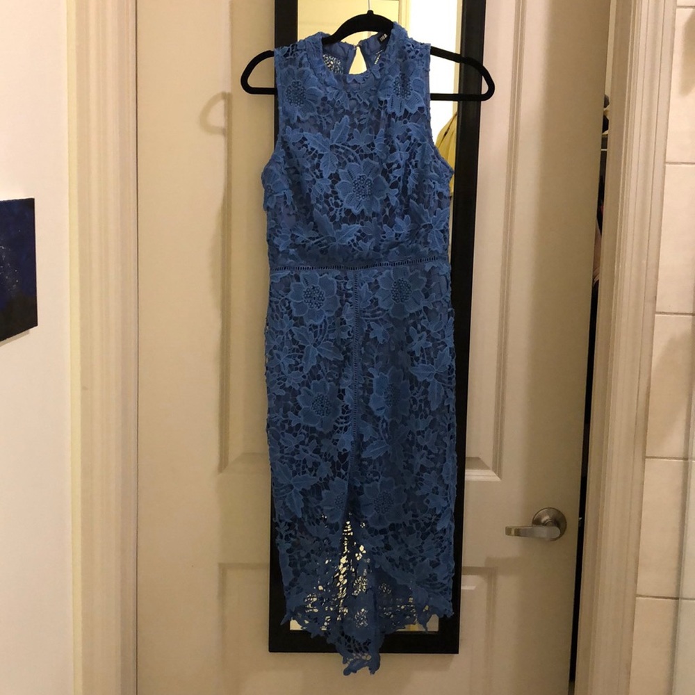 Blue dress